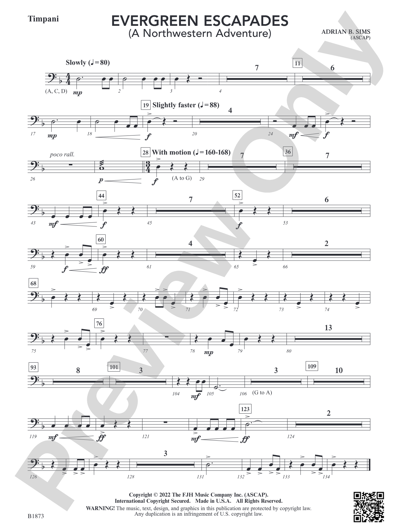 Evergreen Escapades: Timpani