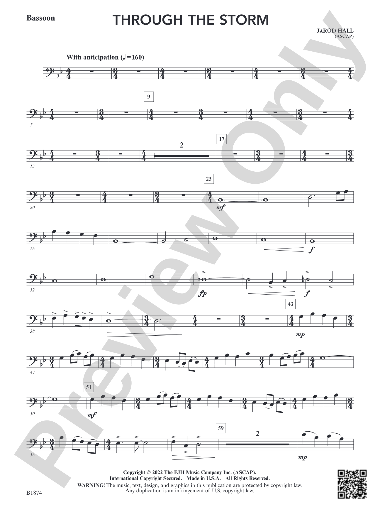 Through the Storm: Bassoon