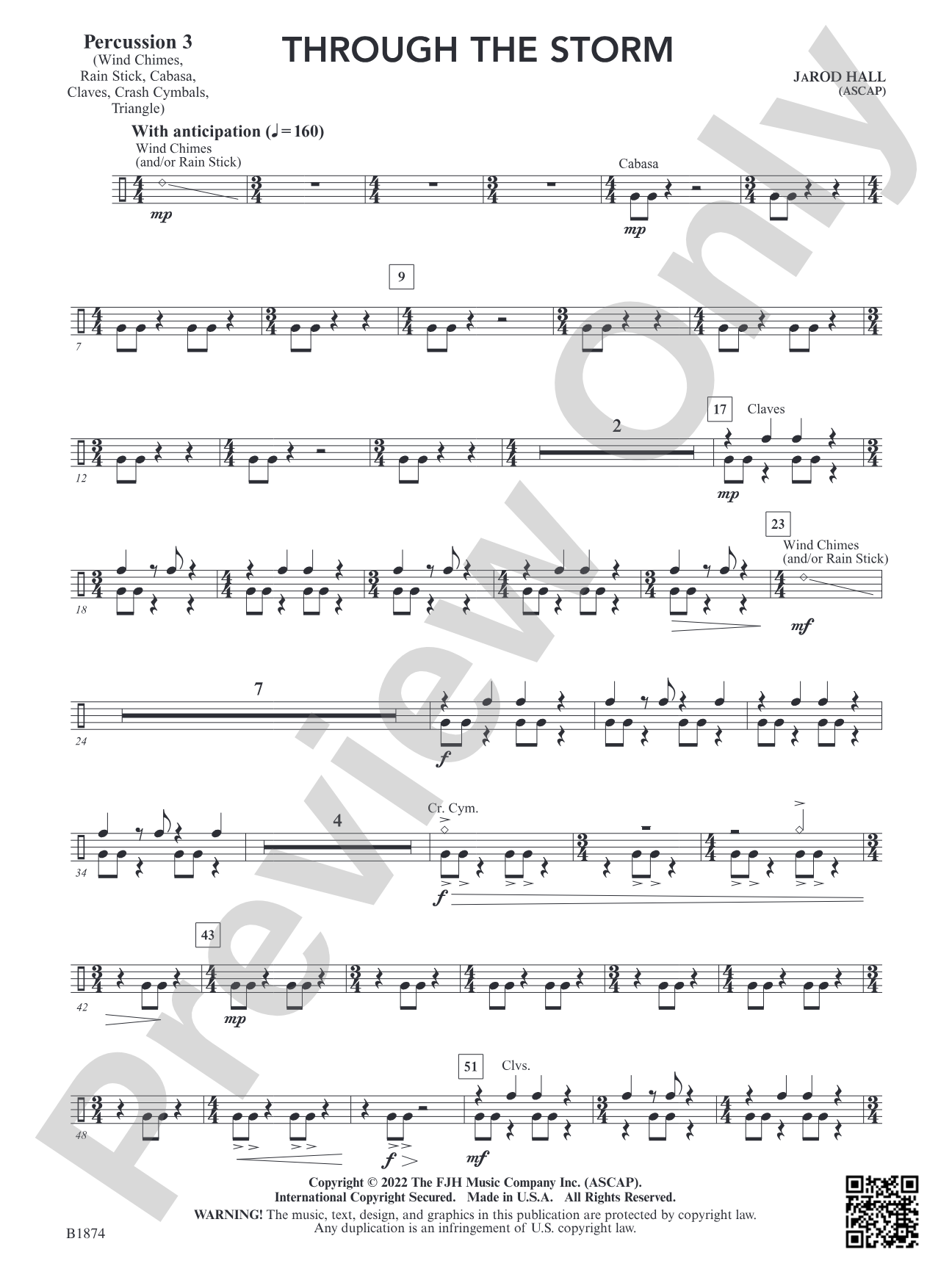 Through the Storm: Percussion 3