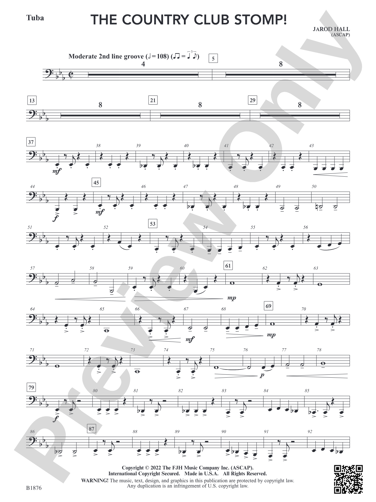 The Country Club Stomp!: Tuba