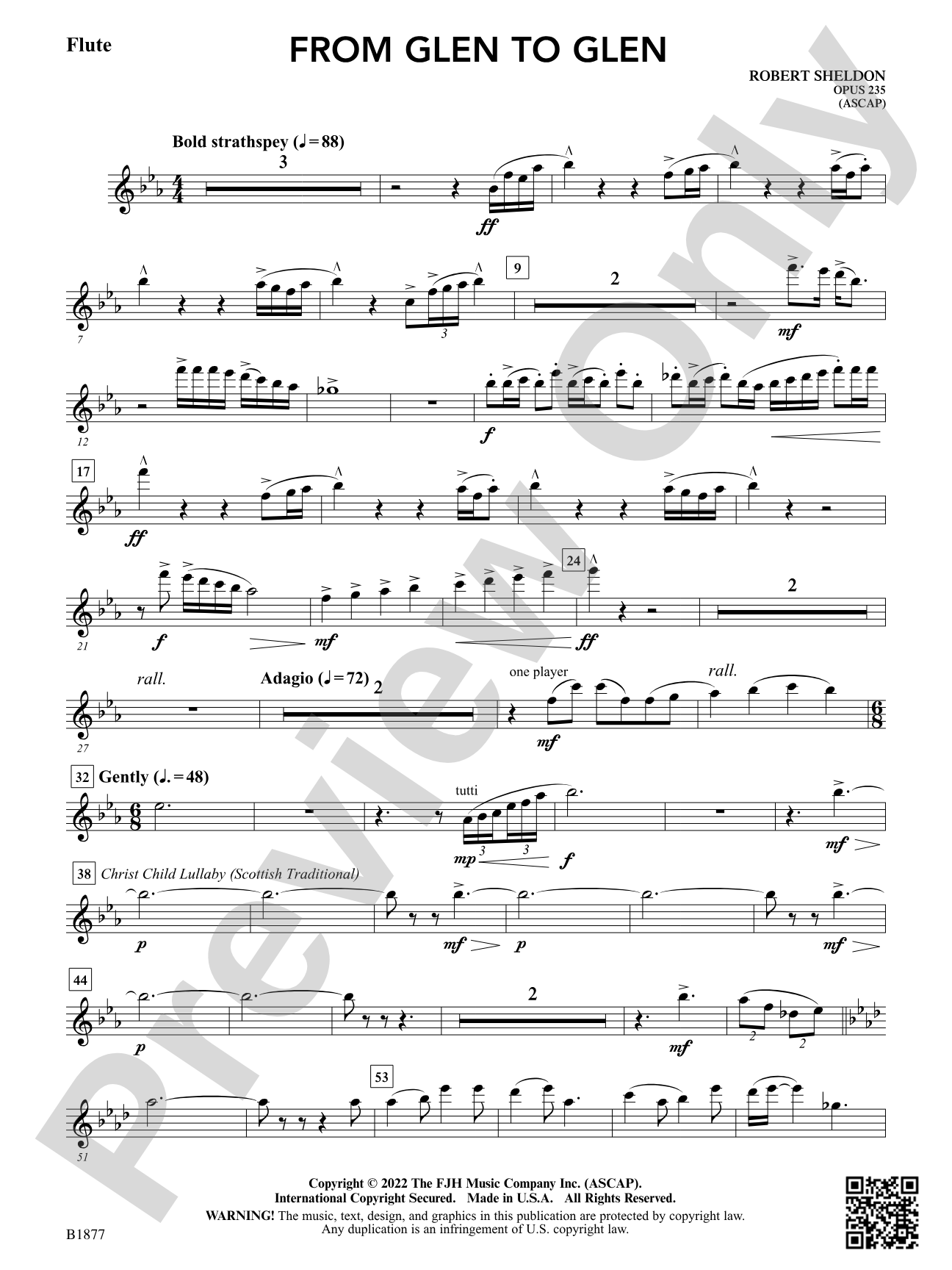 From Glen to Glen: Flute