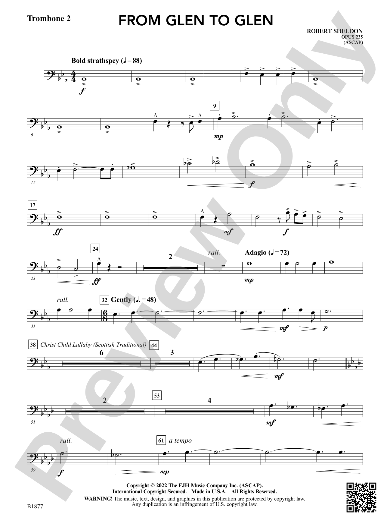 From Glen to Glen: Trombone 2
