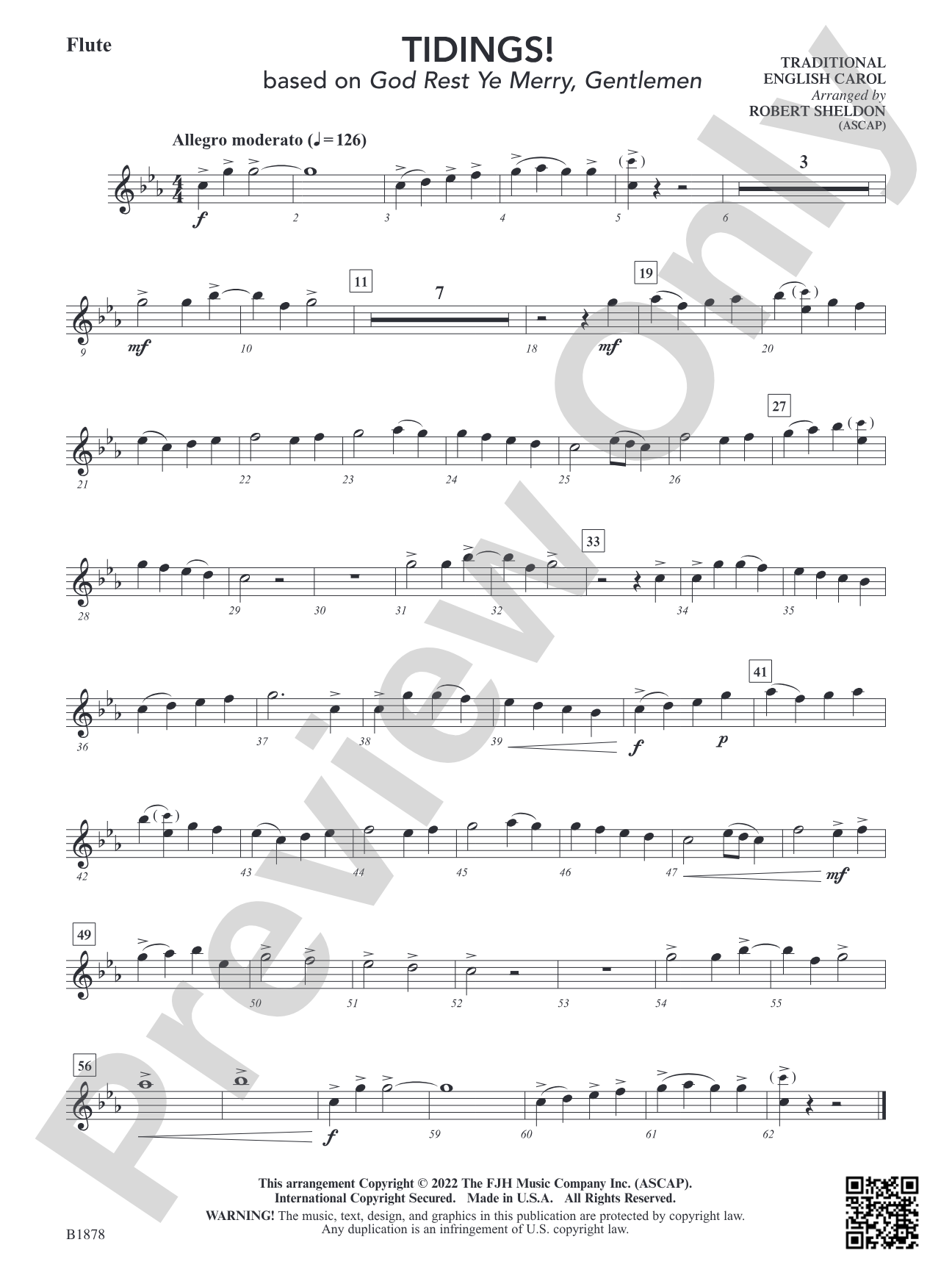 Tidings!: Flute
