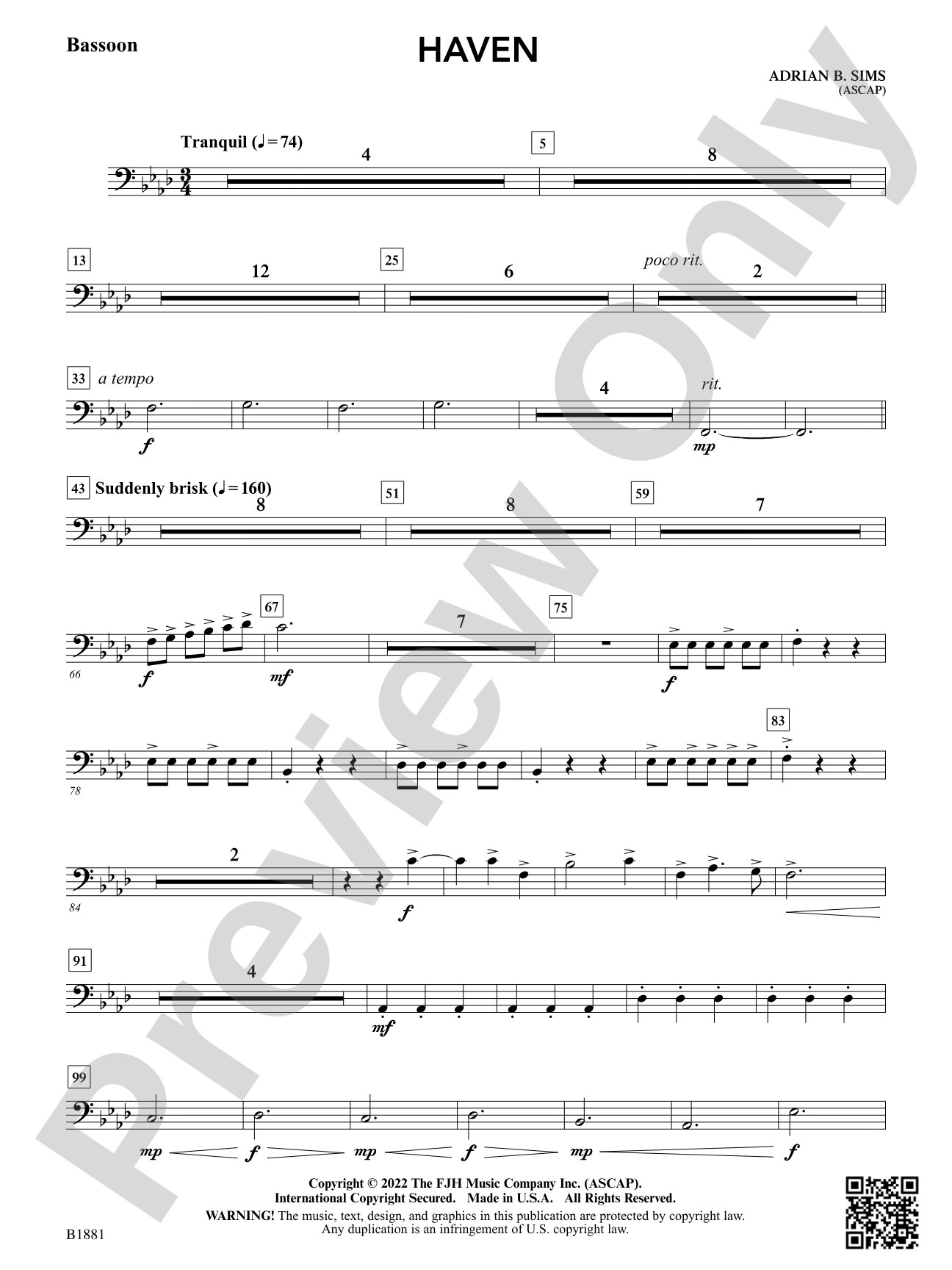 Haven: Bassoon