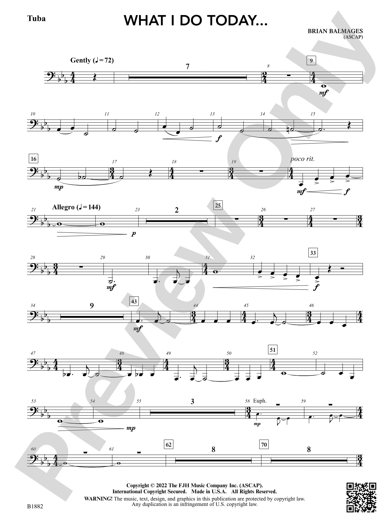 What I Do Today...: Tuba