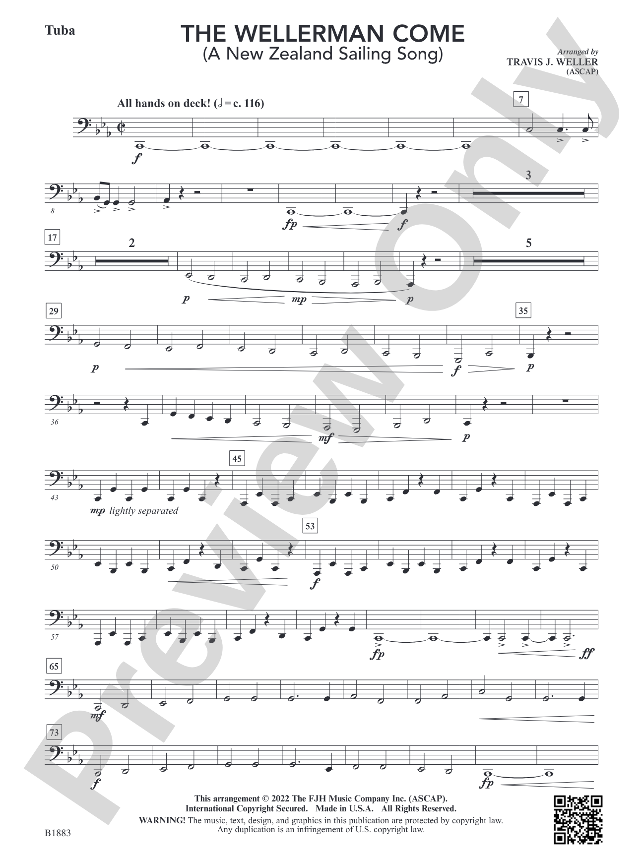 The Wellerman Come: Tuba