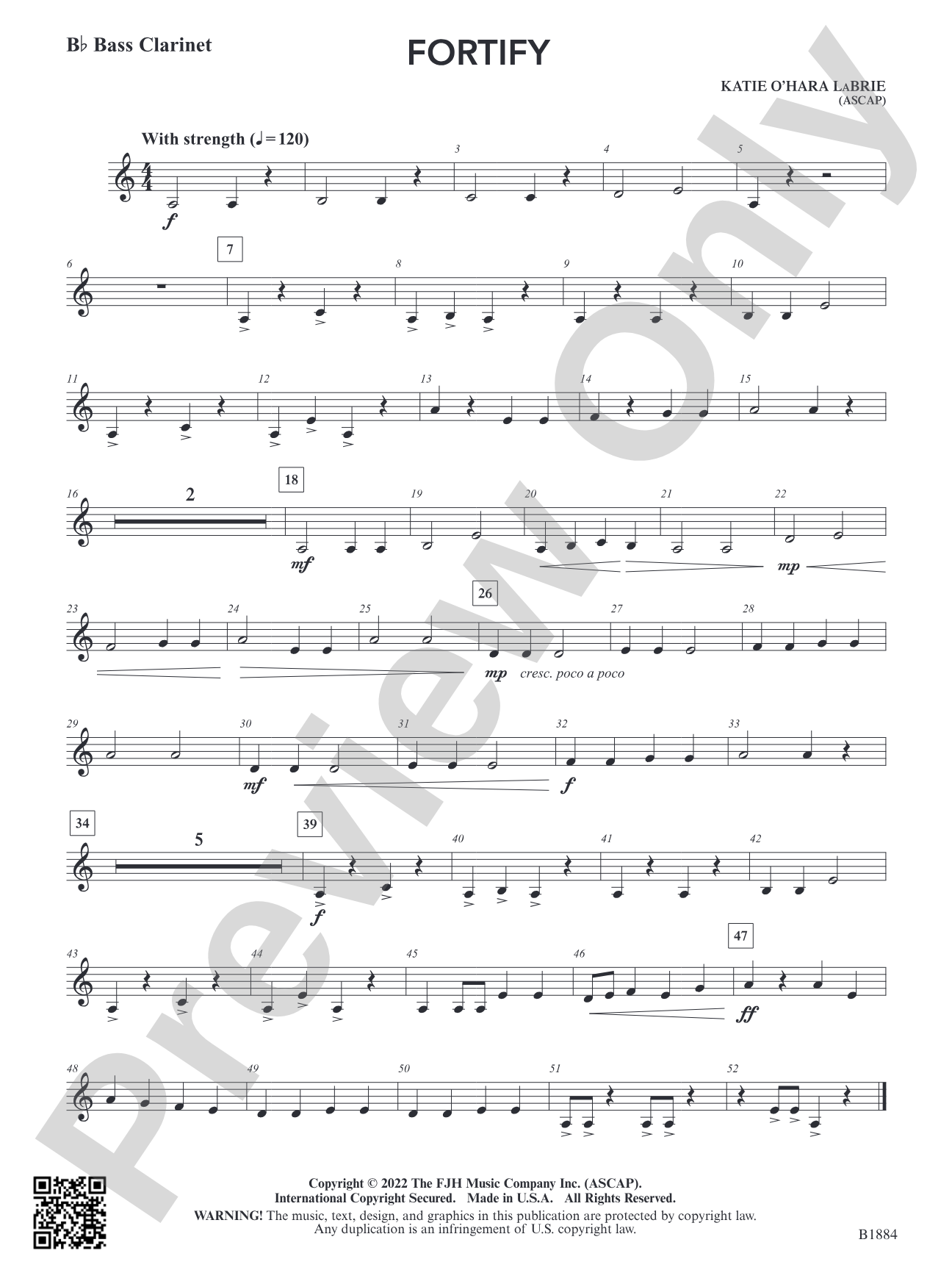 Fortify: B-flat Bass Clarinet