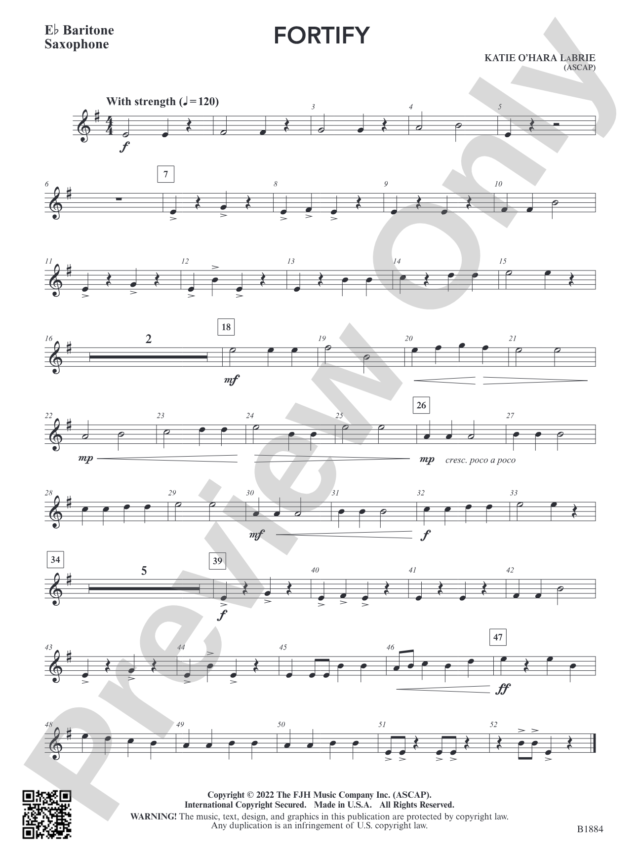 Fortify: E-flat Baritone Saxophone