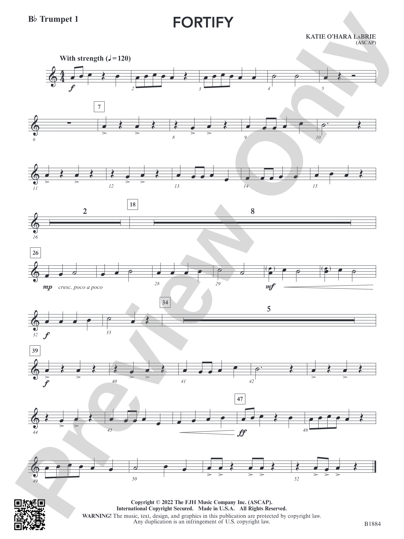Fortify: B-flat Trumpet 1