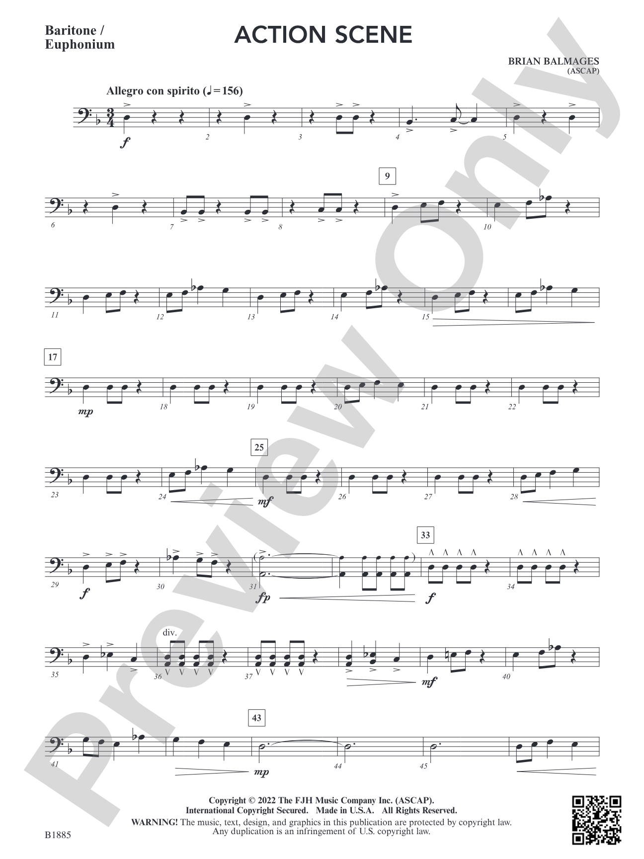 Action Scene: Baritone / Euphonium