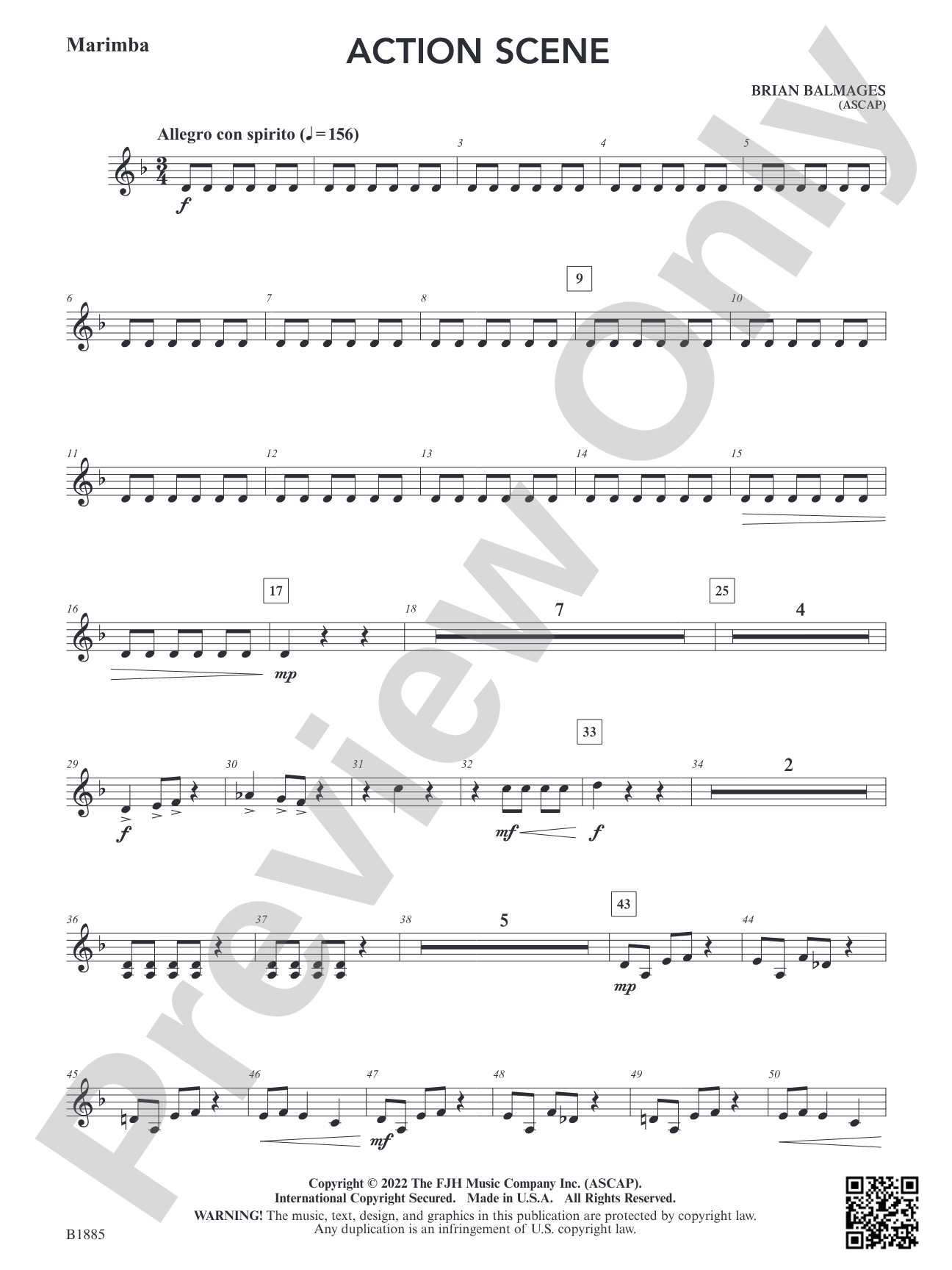 Action Scene: Marimba