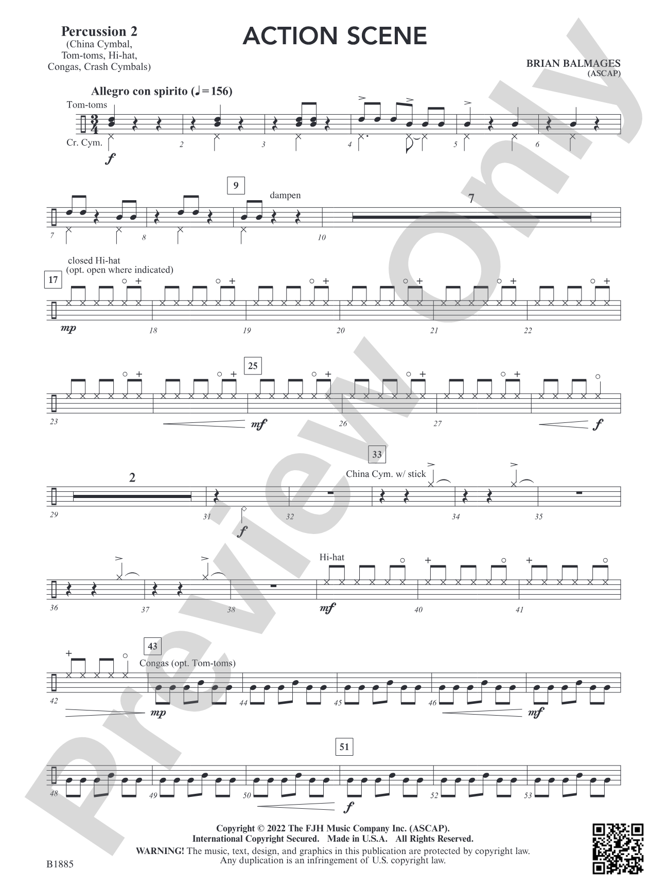 Action Scene: Percussion 2