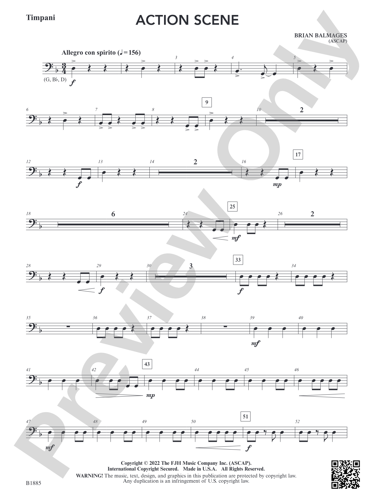 Action Scene: Timpani