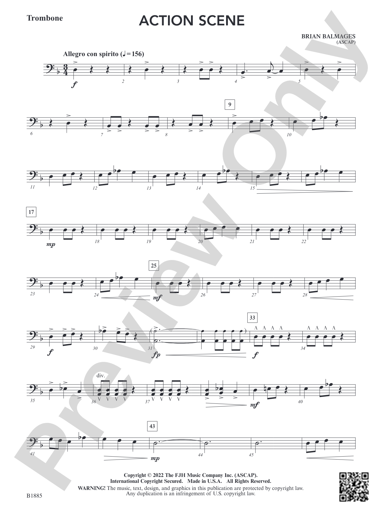 Action Scene: Trombone