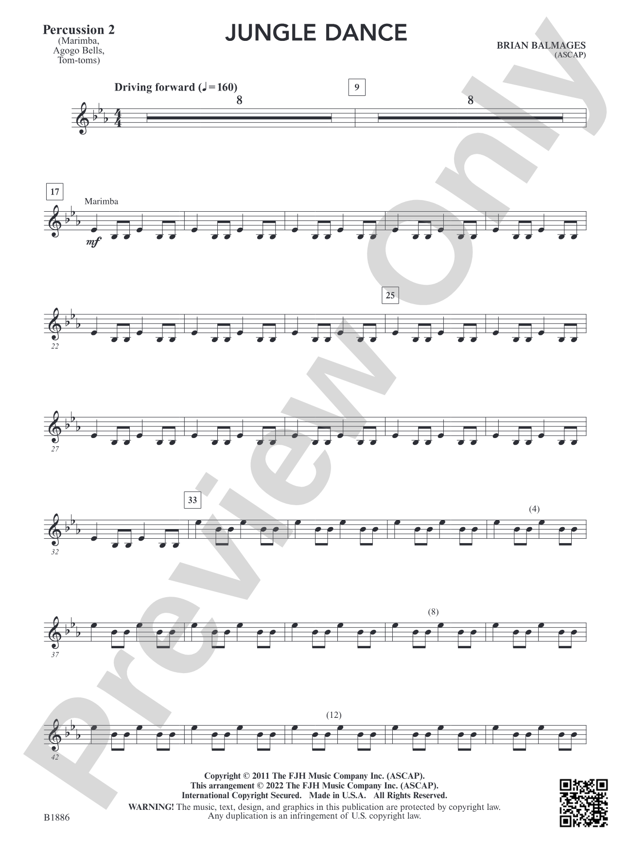 Jungle Dance: Percussion 2