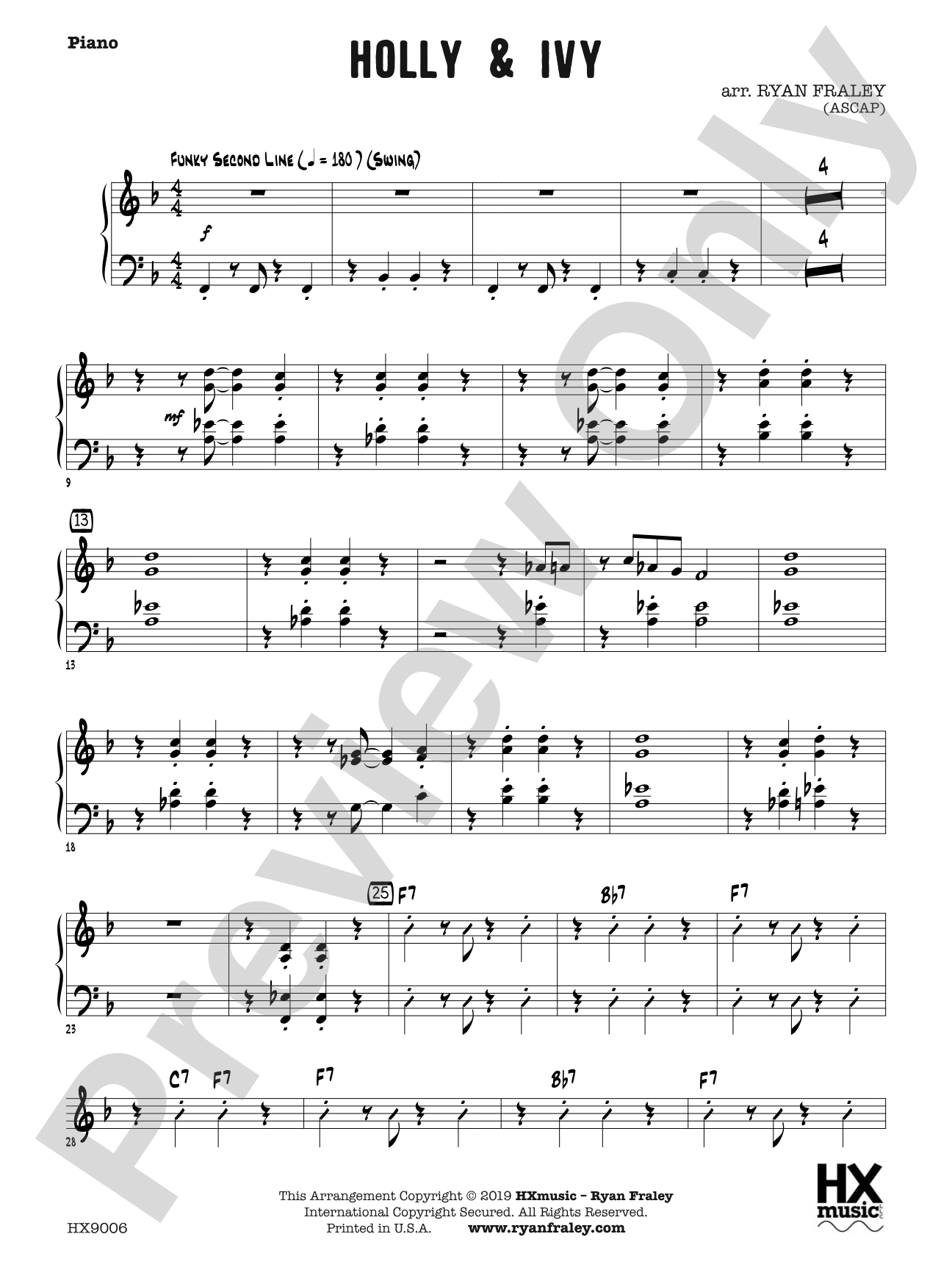 Holly & Ivy: Piano