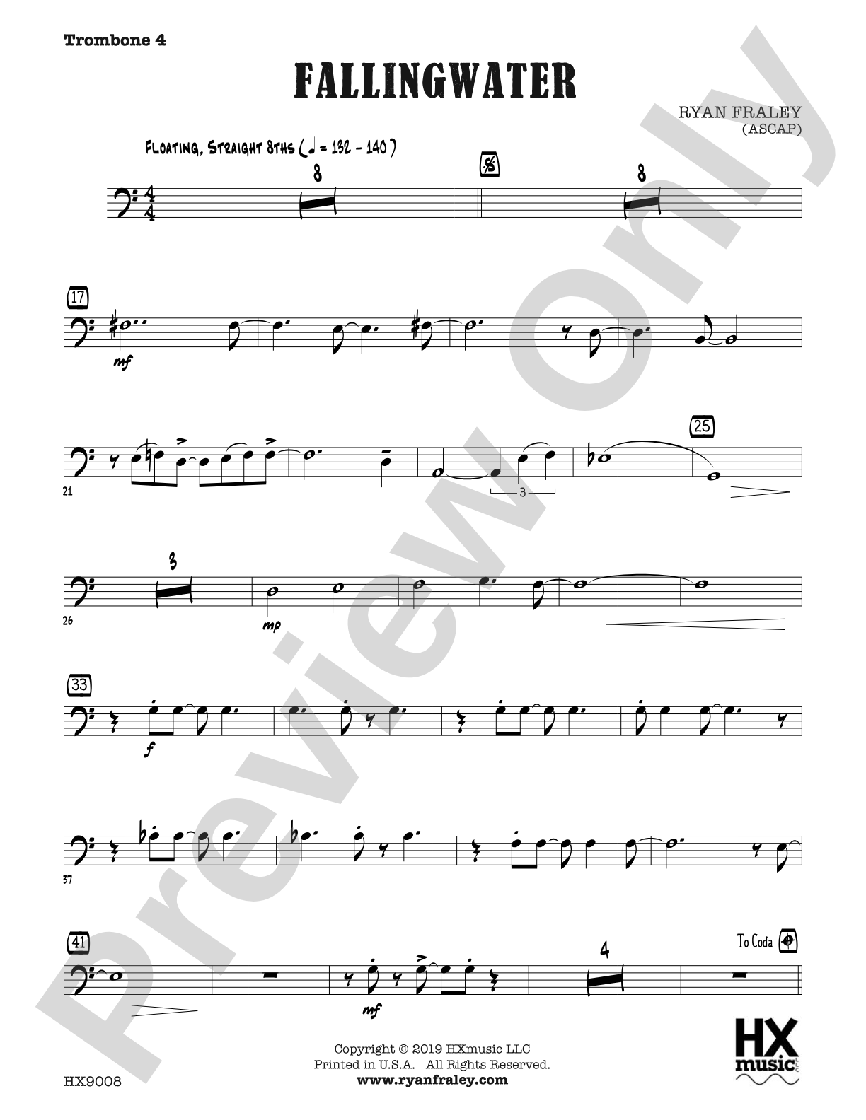 Fallingwater: Trombone 4
