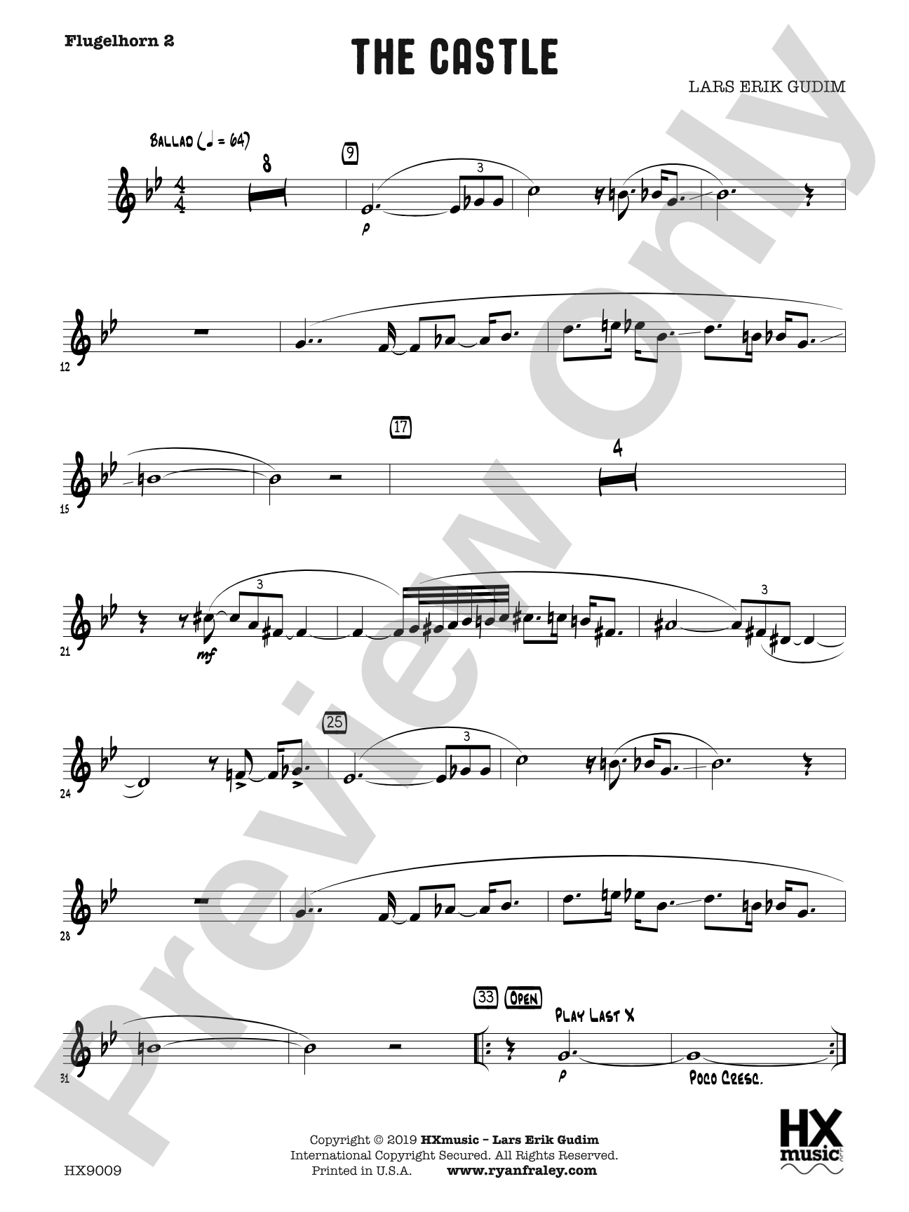 The Castle: B-flat Flugelhorn 2