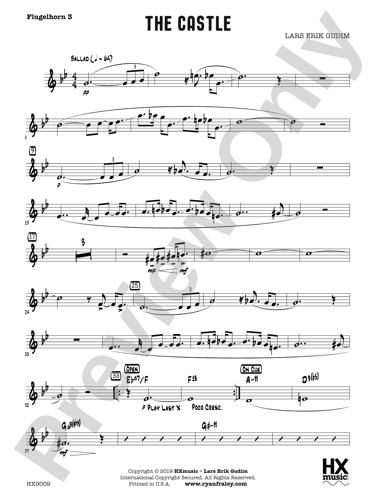 The Castle: B-flat Flugelhorn 3