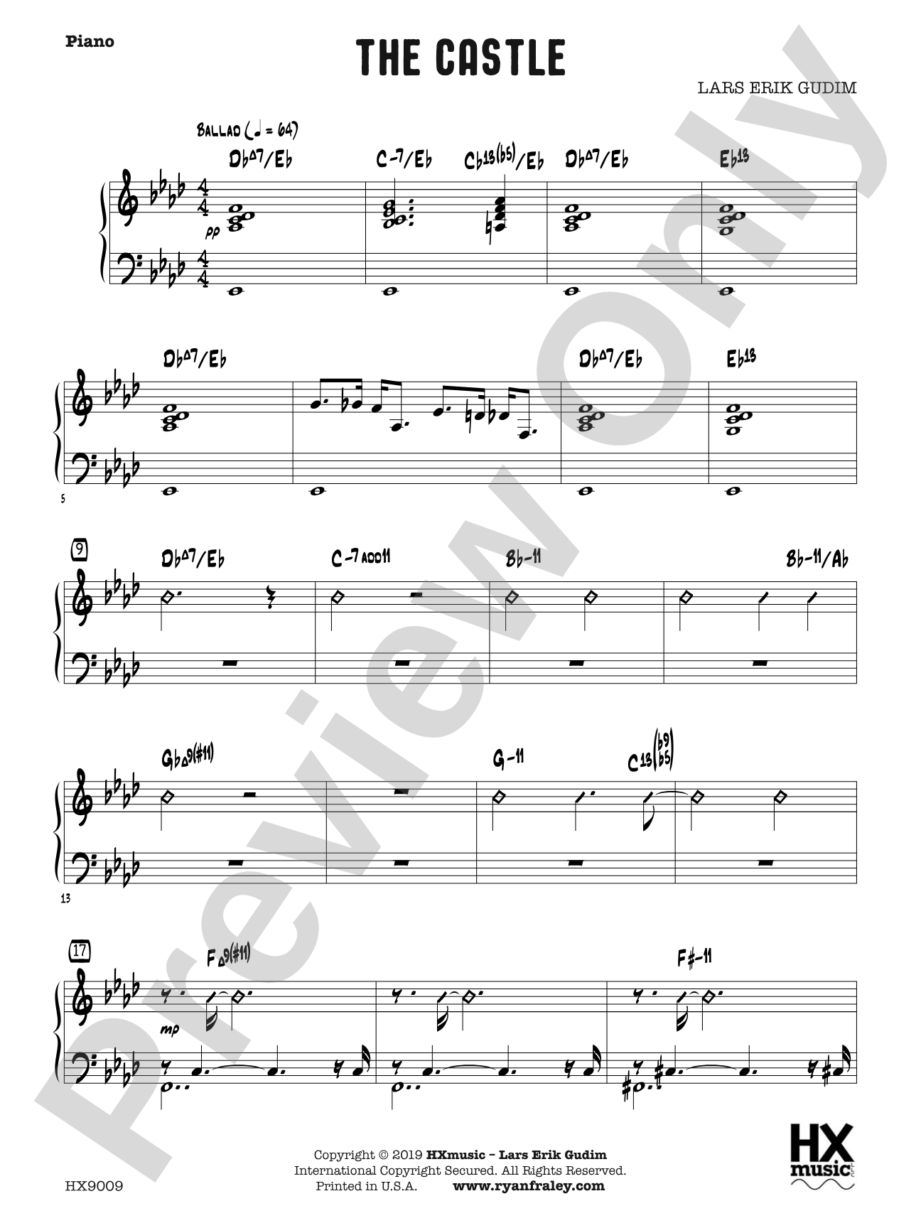 The Castle: Piano