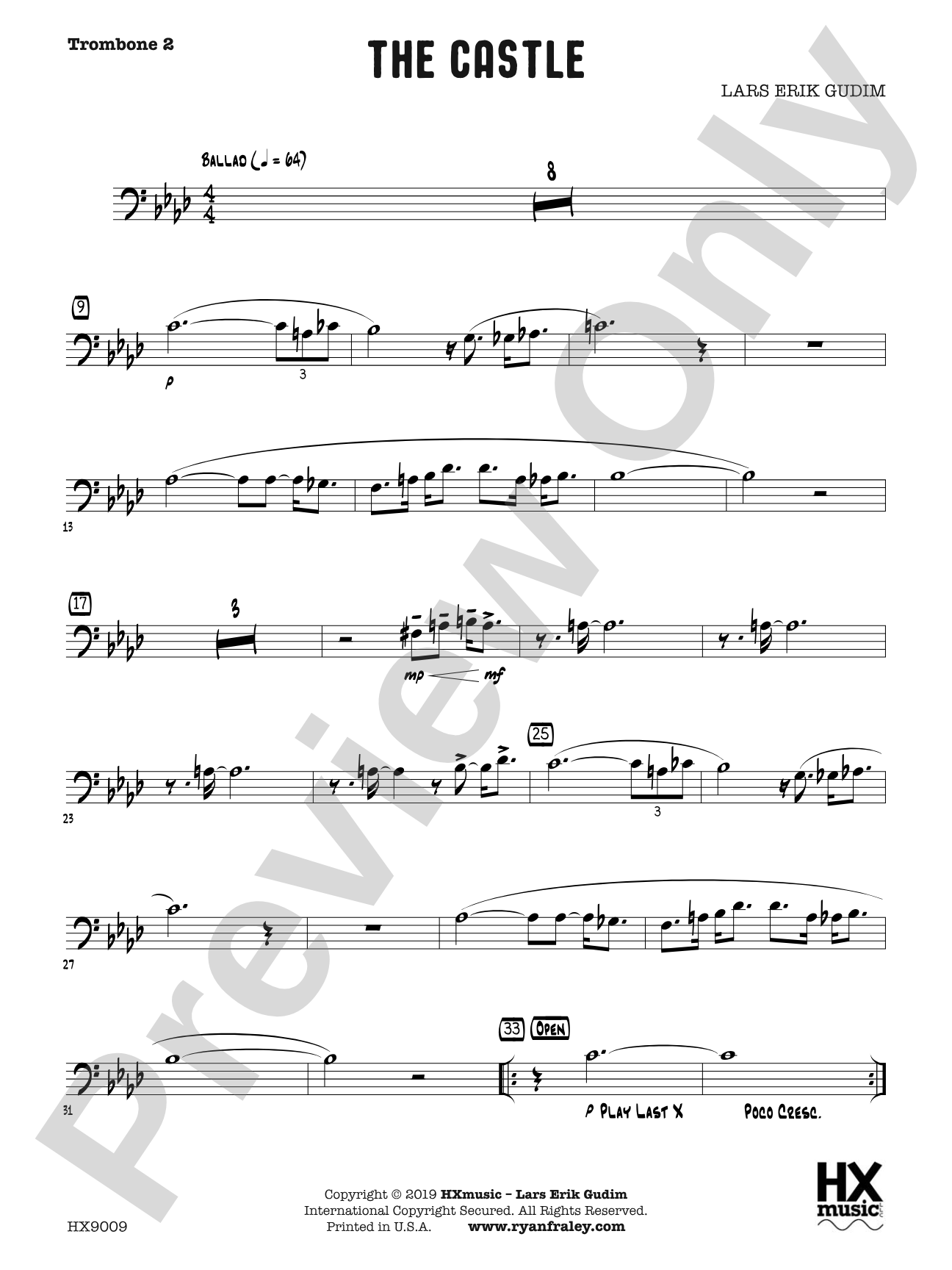 The Castle: Trombone 2