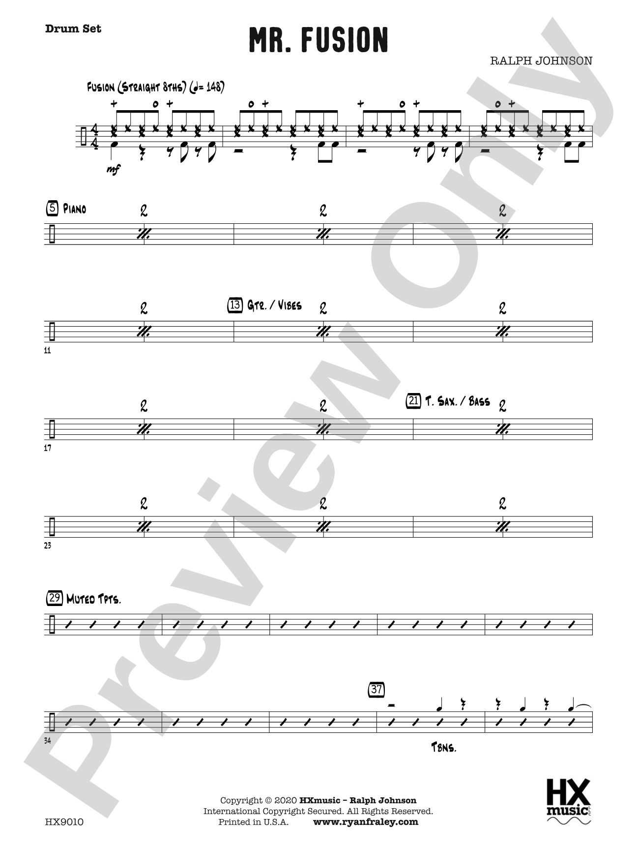 Mr. Fusion: Drum Set