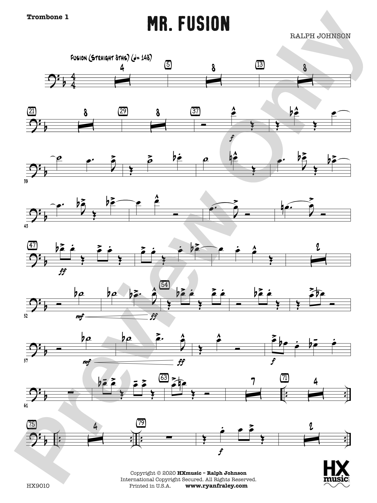 Mr. Fusion: Trombone 1