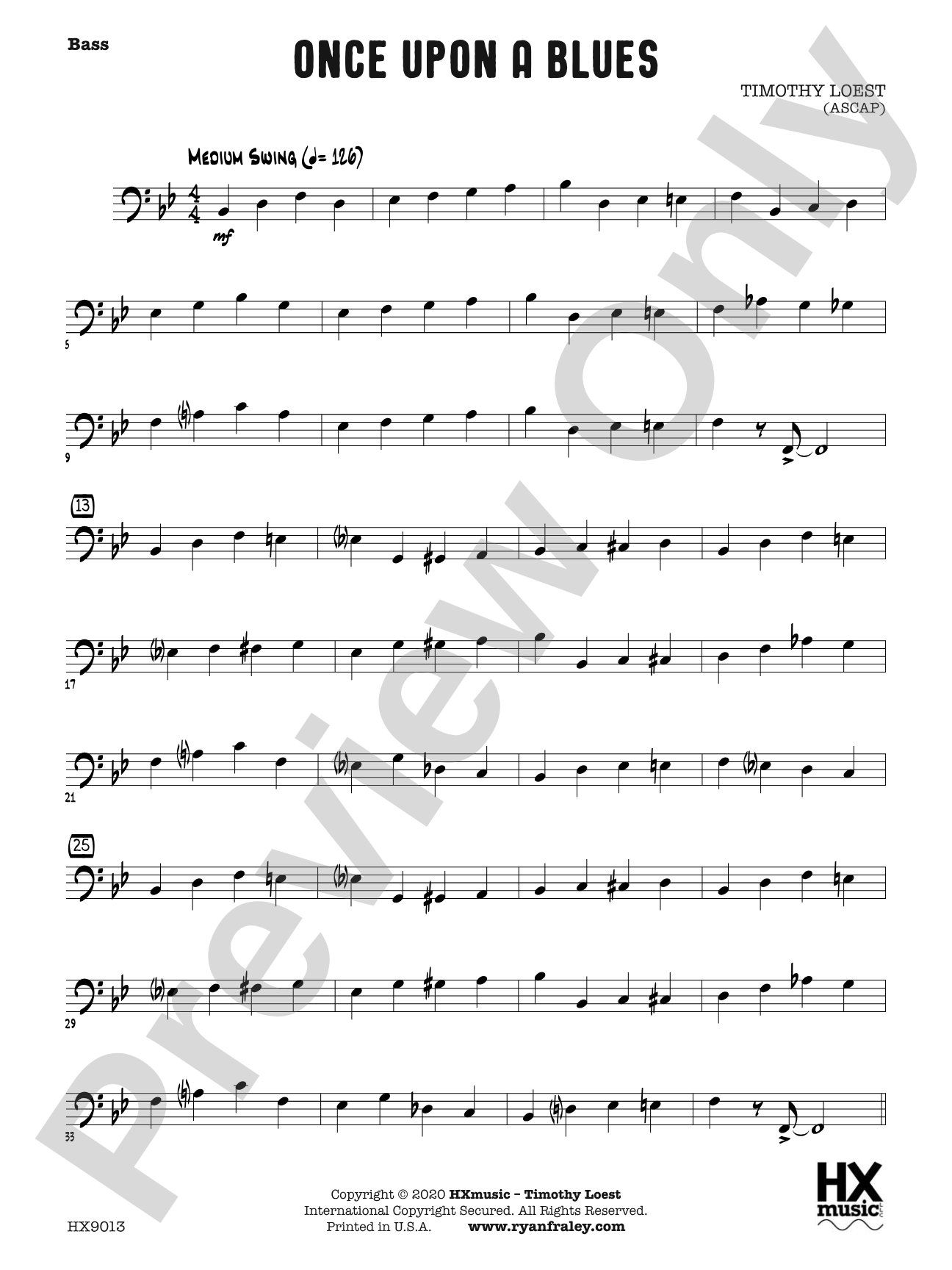 Once Upon a Blues: Bass