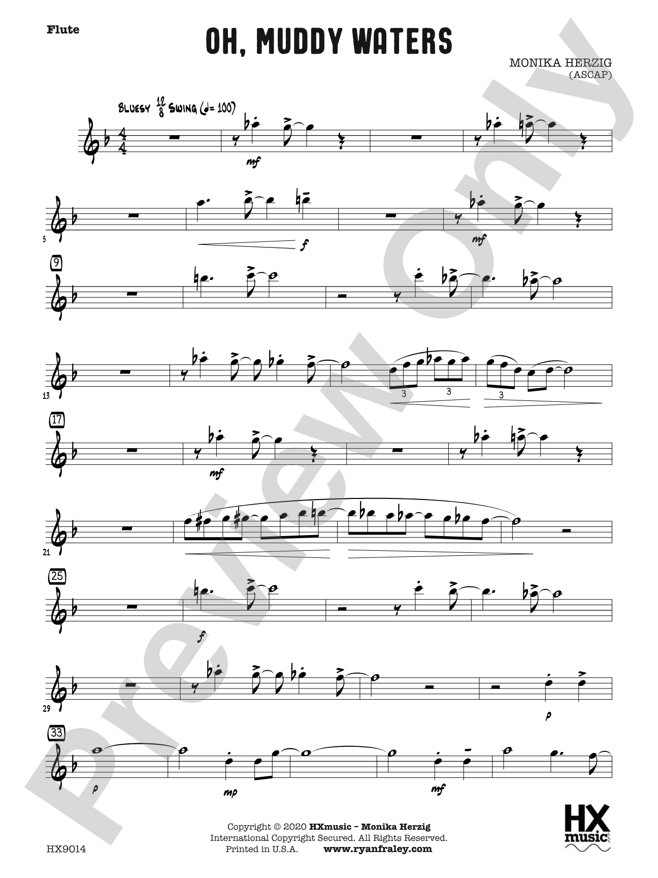 Oh, Muddy Waters: Flute