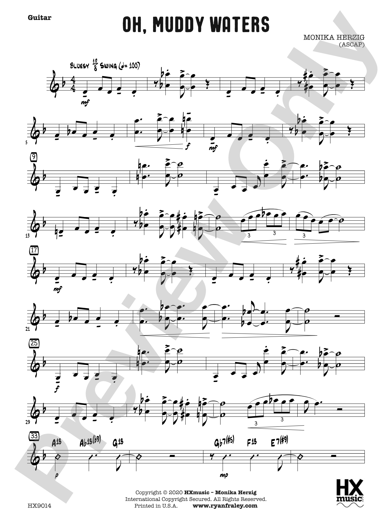 Oh, Muddy Waters: Guitar