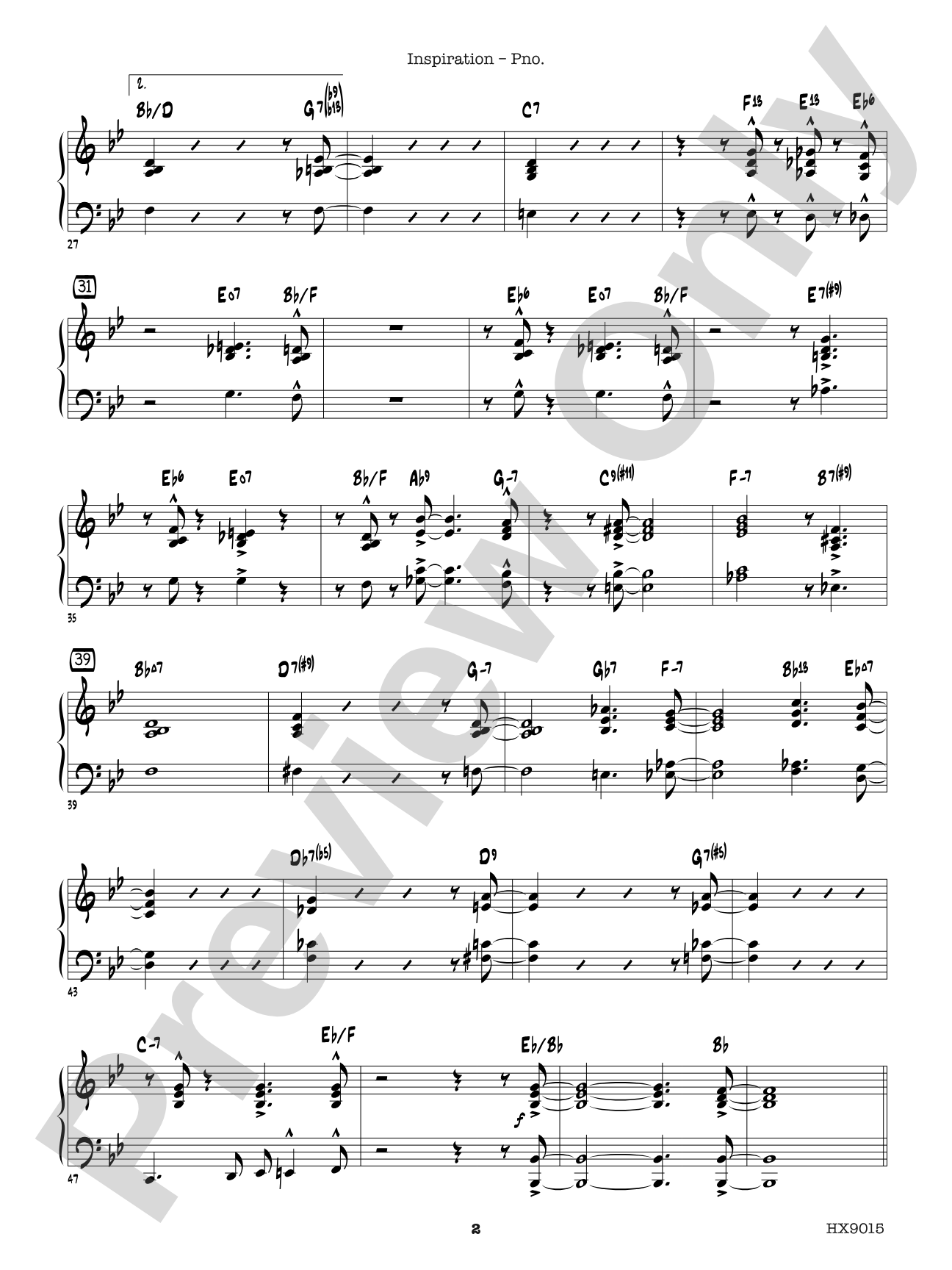 Inspiration: Piano