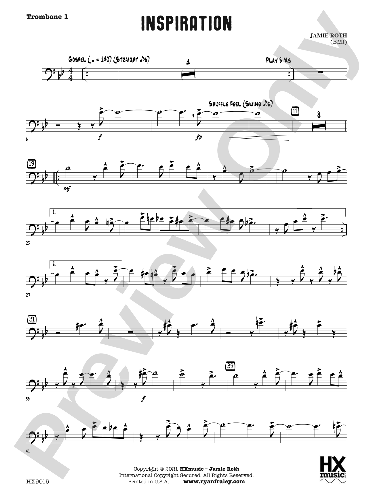 Inspiration: Trombone 1