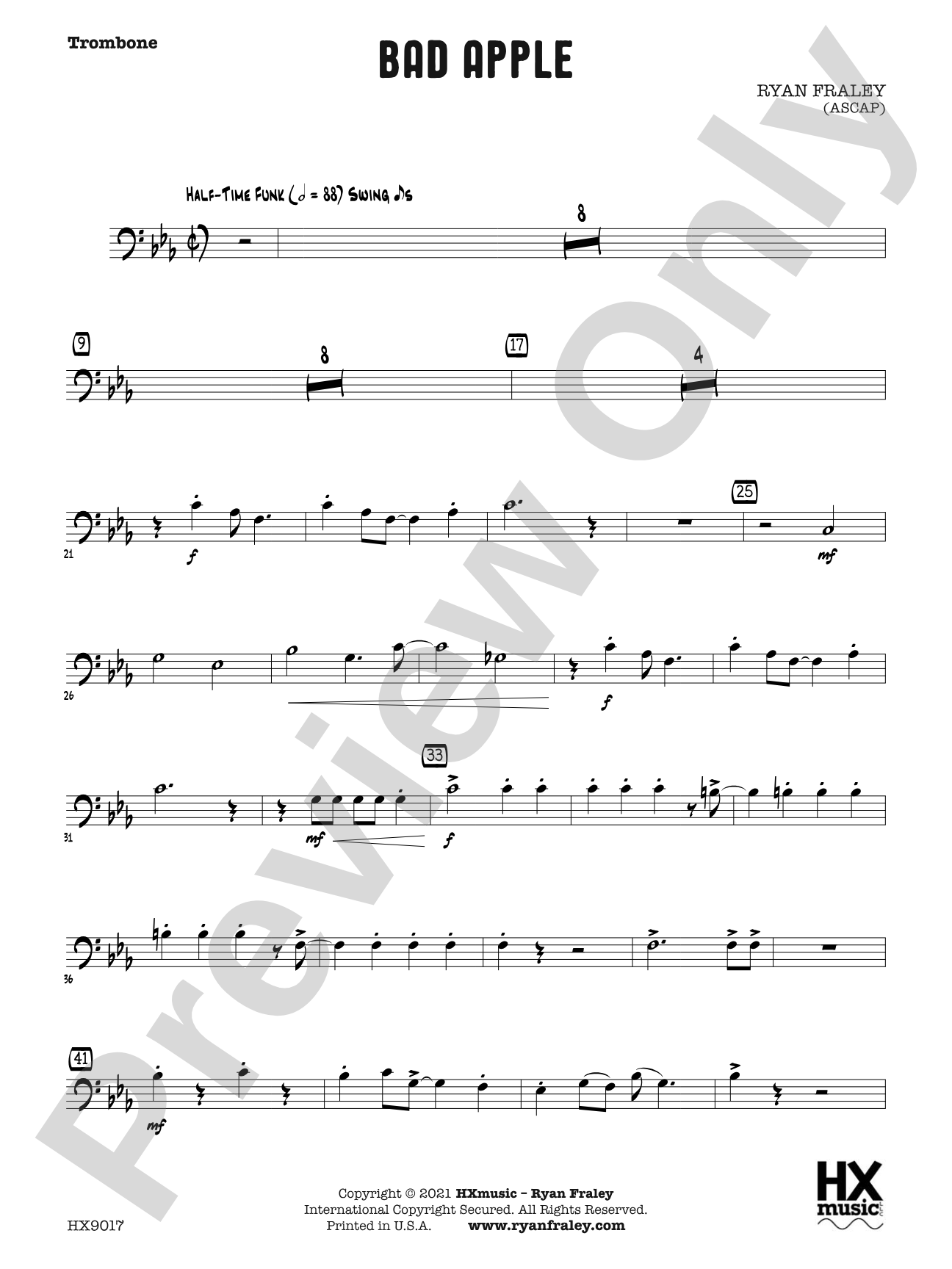 Bad Apple: Trombone