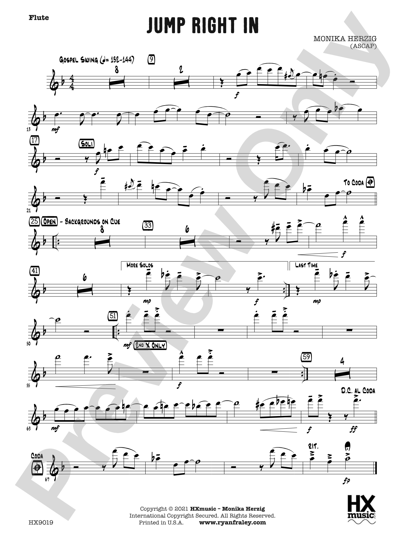 Jump Right In: Flute