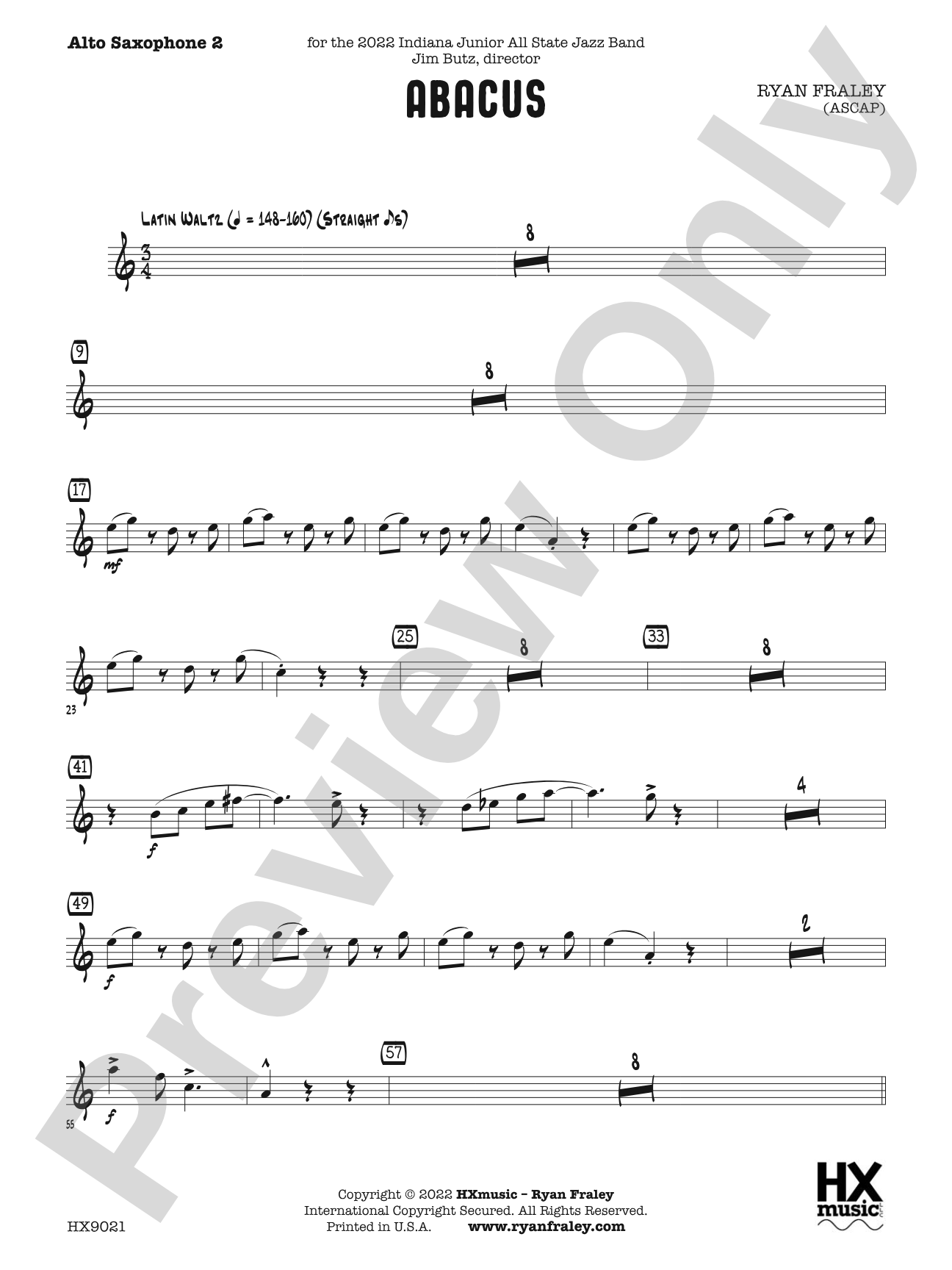 Abacus: E-flat Alto Saxophone 2
