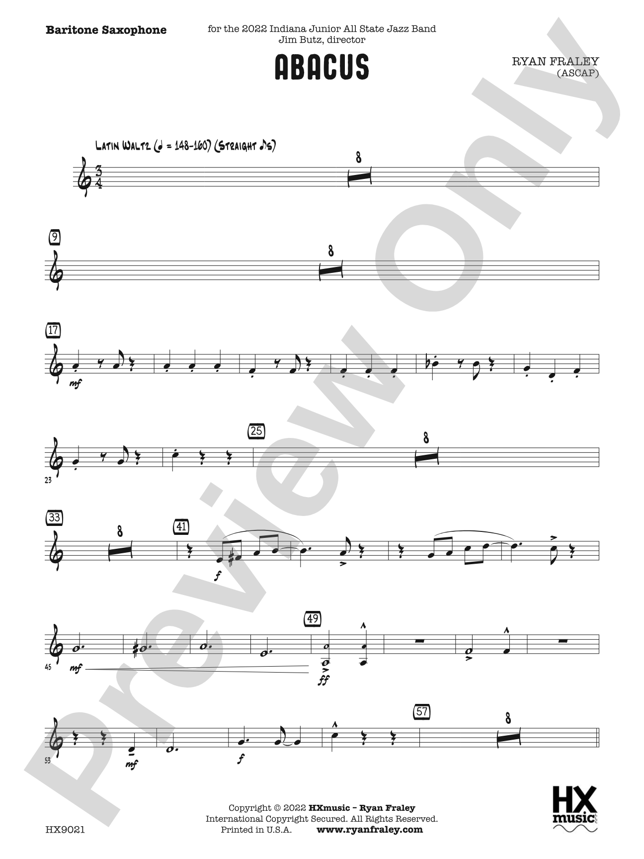 Abacus: E-flat Baritone Saxophone