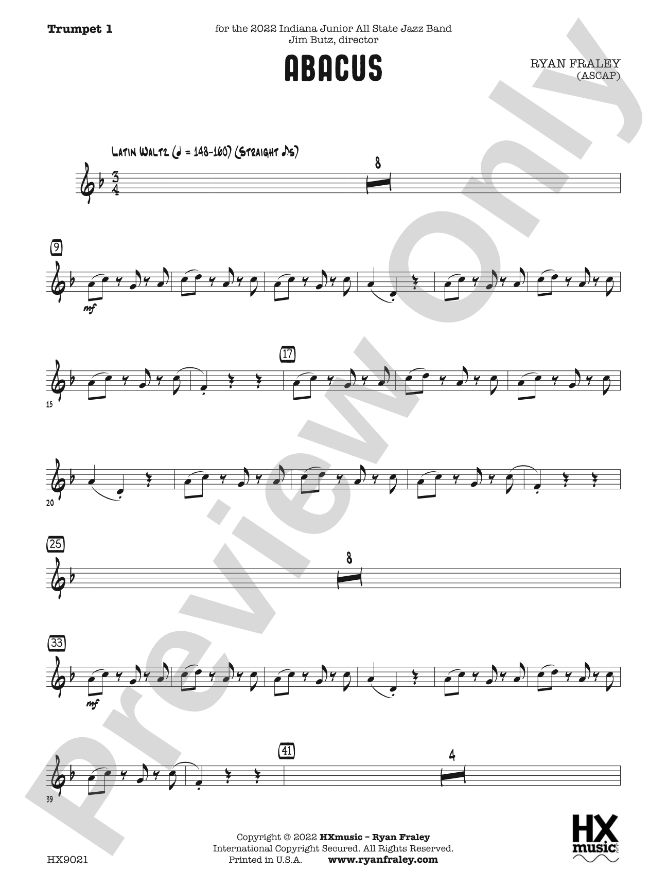 Abacus: B-flat Trumpet 1