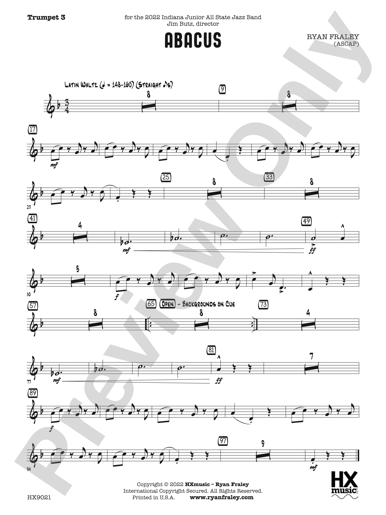 Abacus: B-flat Trumpet 3
