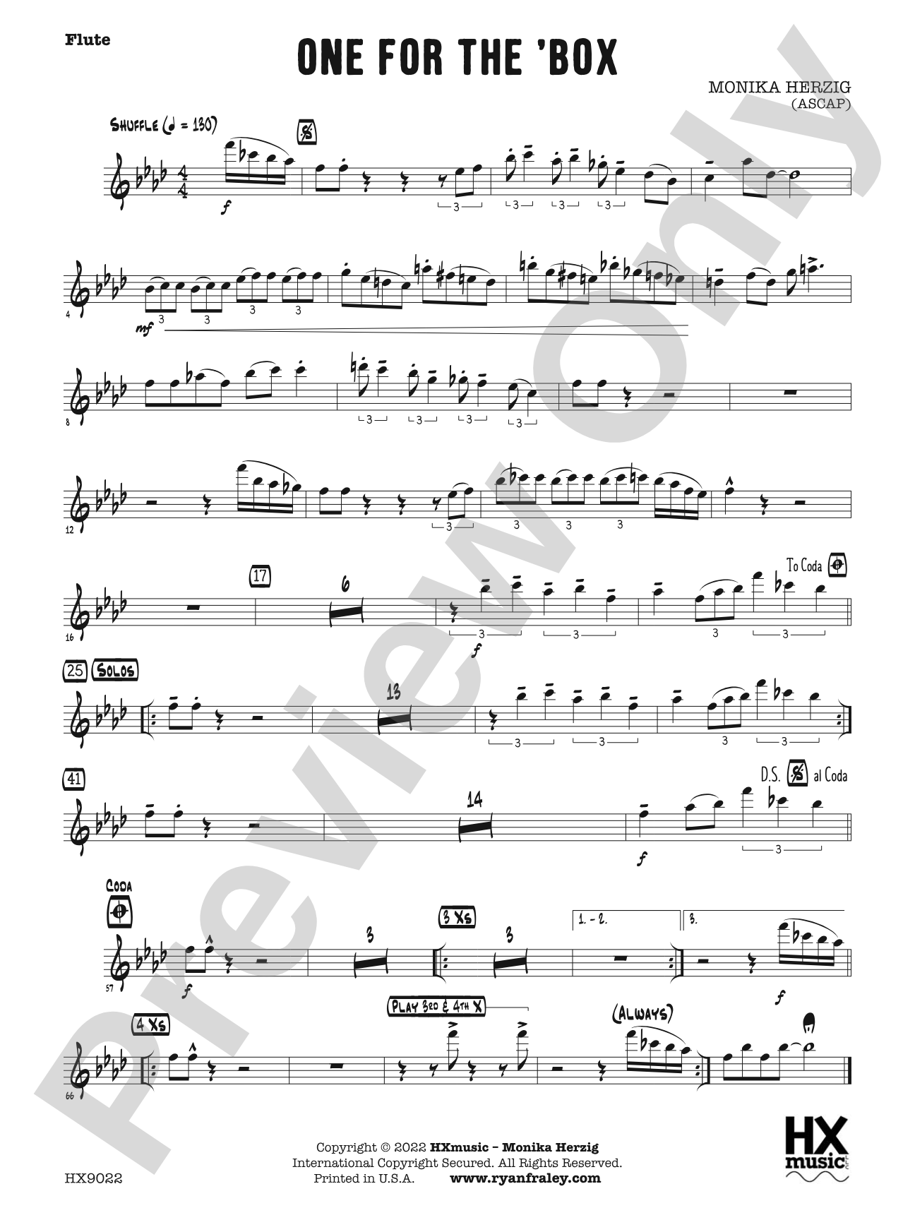 One for the 'Box: Flute