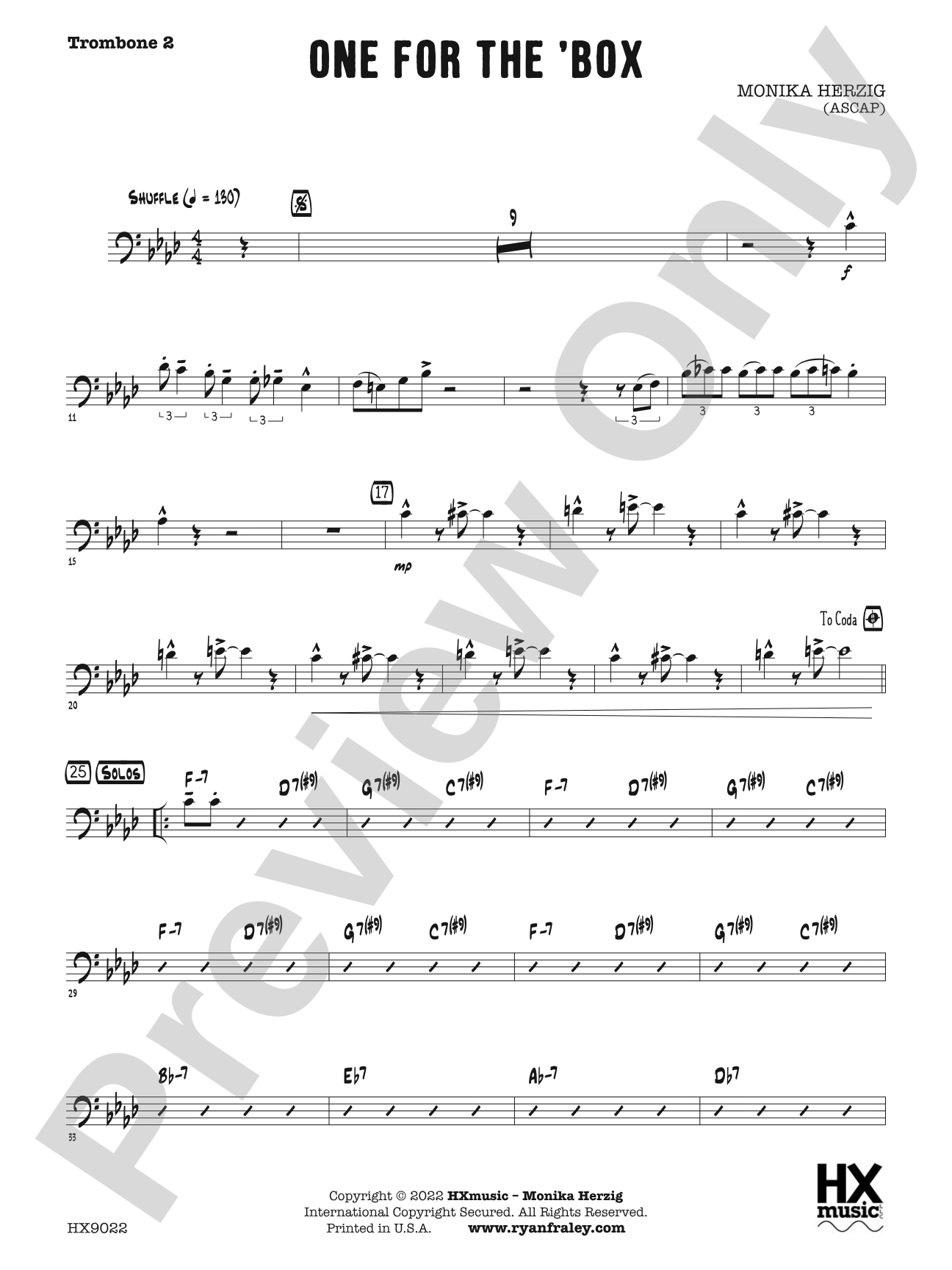 One for the 'Box: Trombone 2
