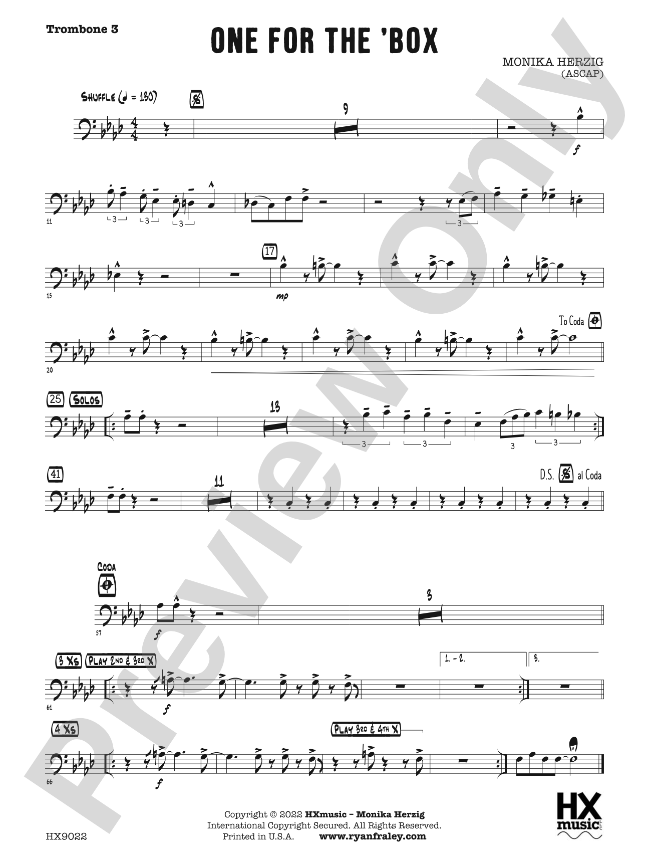 One for the 'Box: Trombone 3