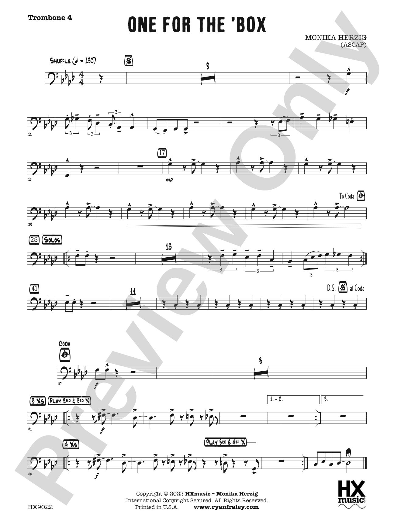One for the 'Box: Trombone 4