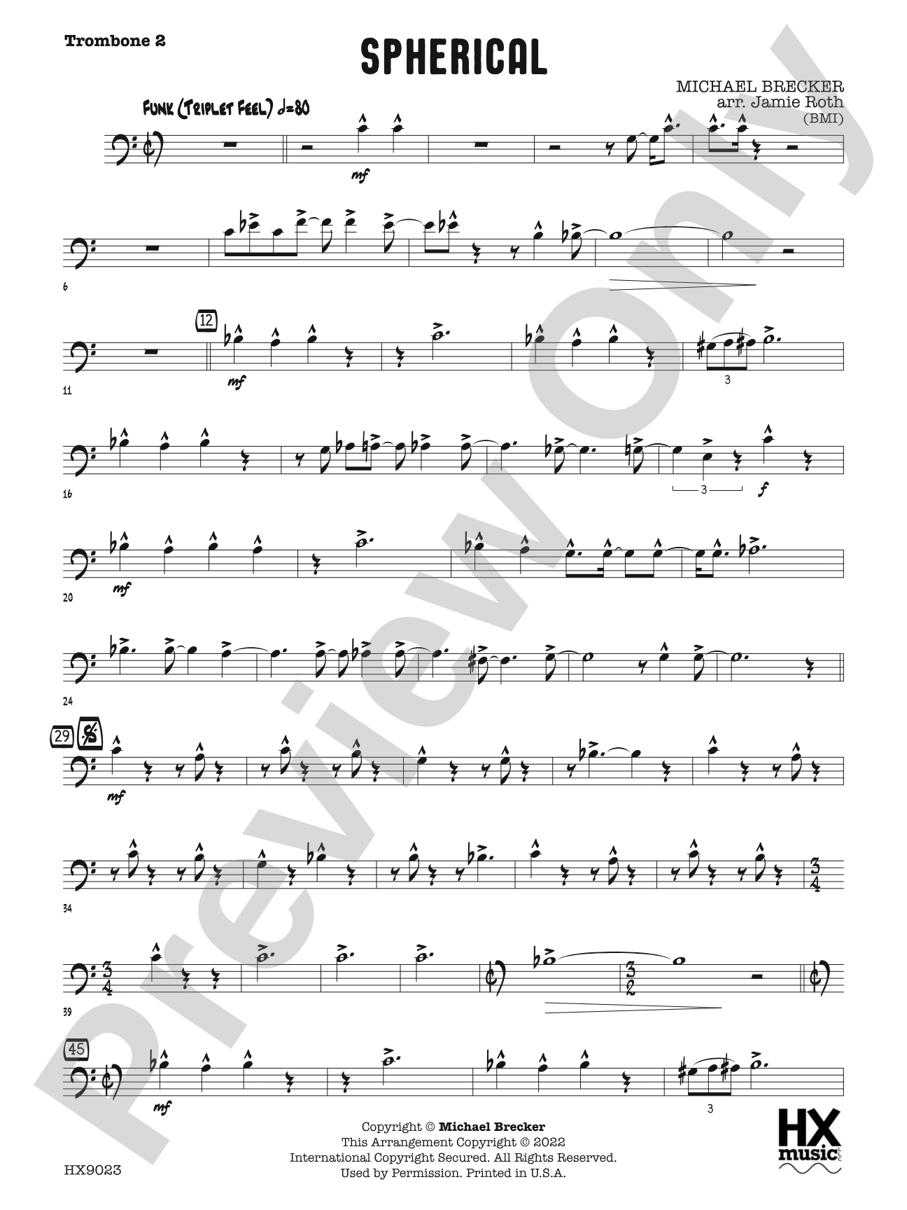 Spherical: Trombone 2