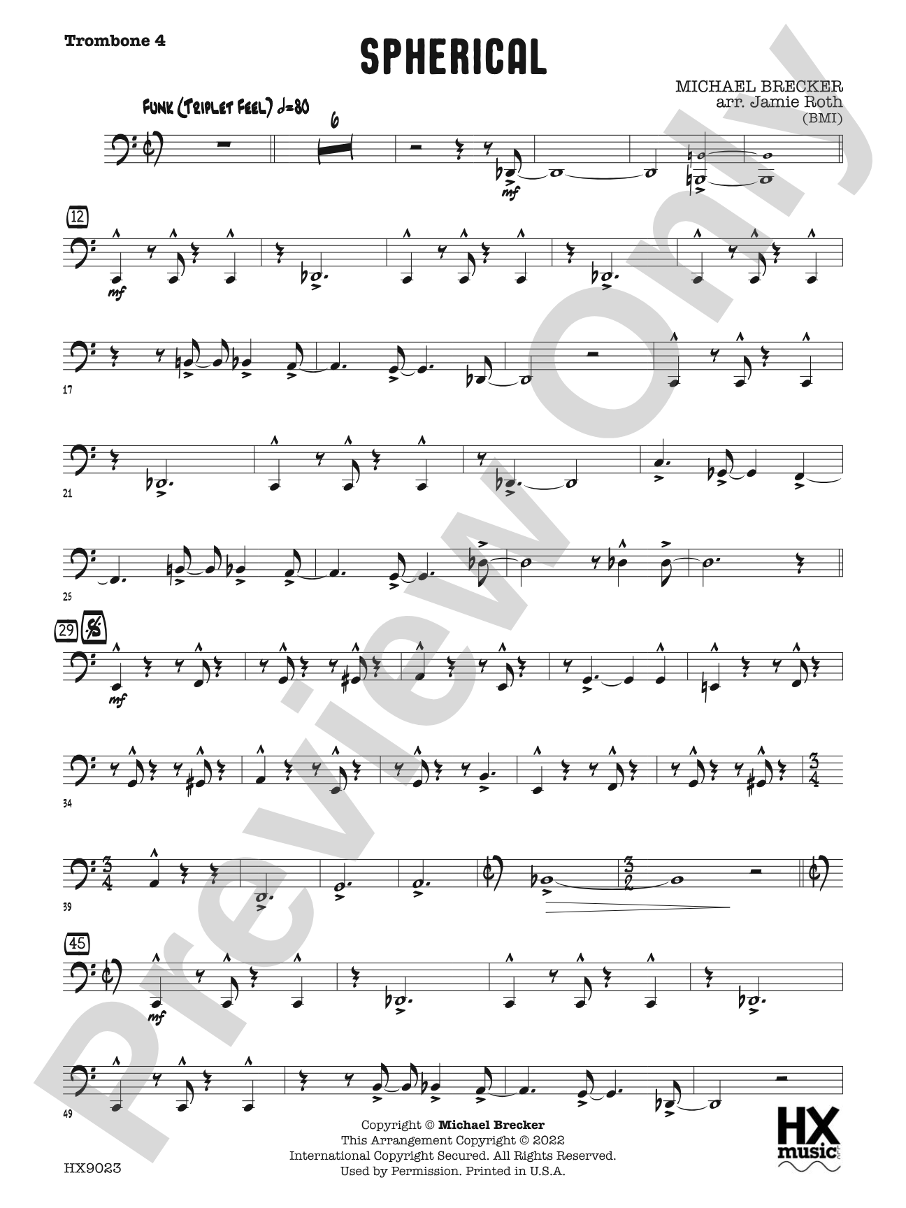 Spherical: Trombone 4