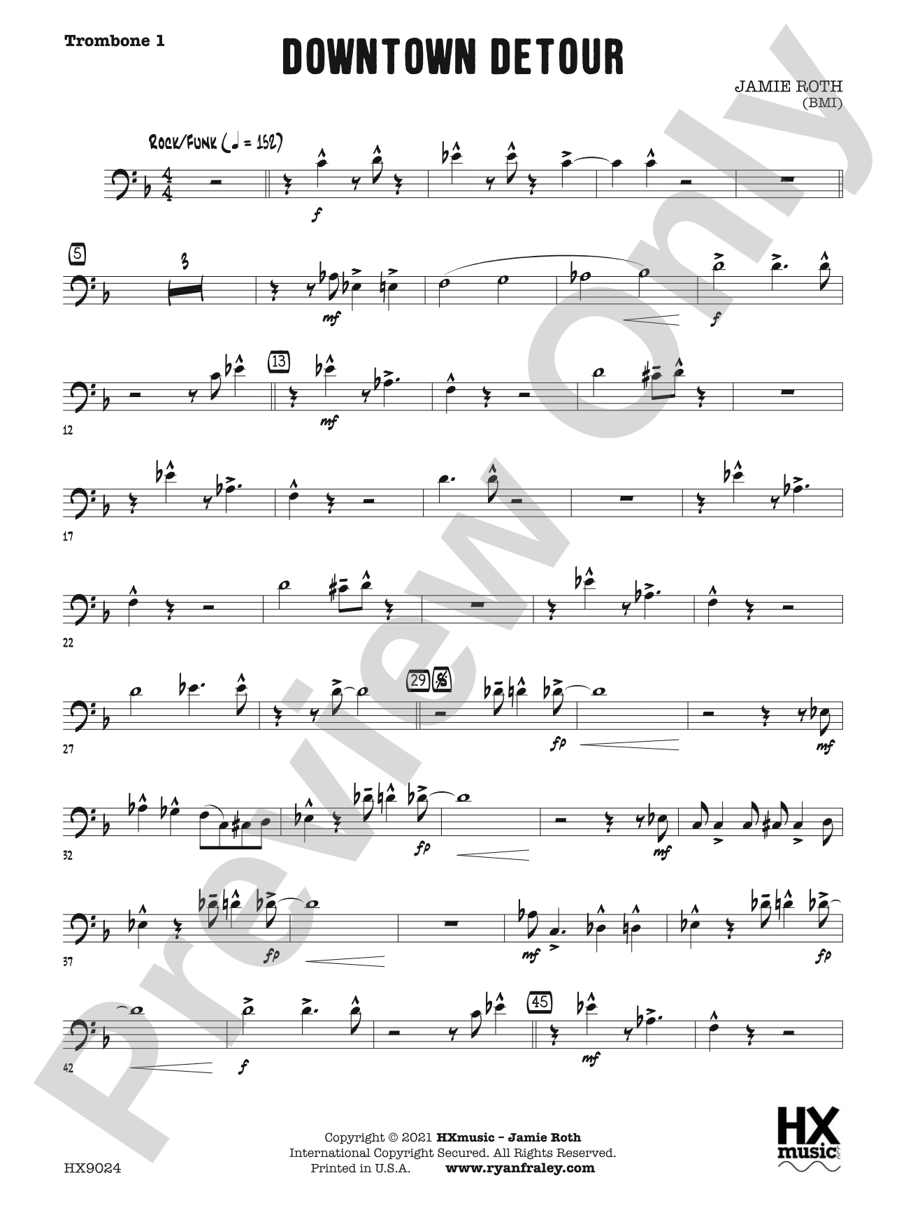 Downtown Detour: Trombone 1