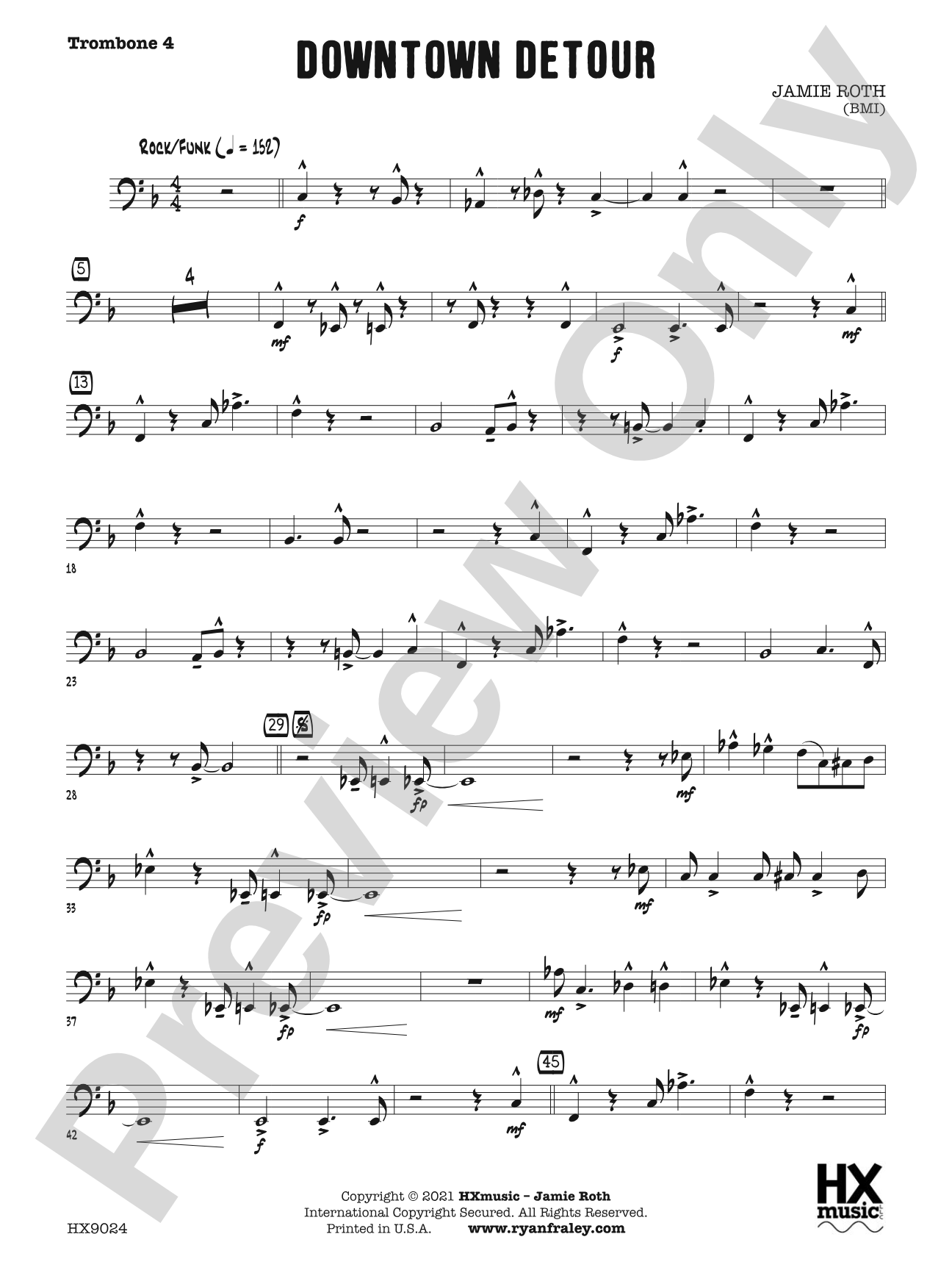 Downtown Detour: Trombone 4