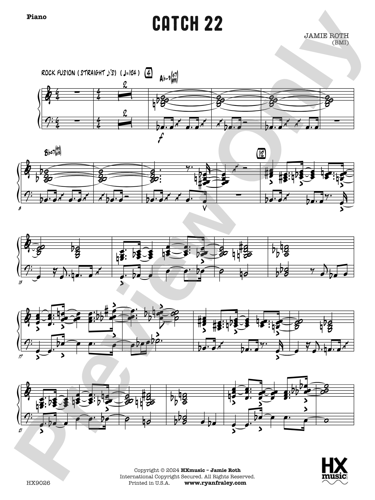 Catch 22: Piano