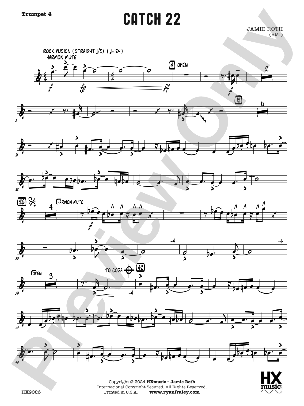 Catch 22: B-flat Trumpet 4