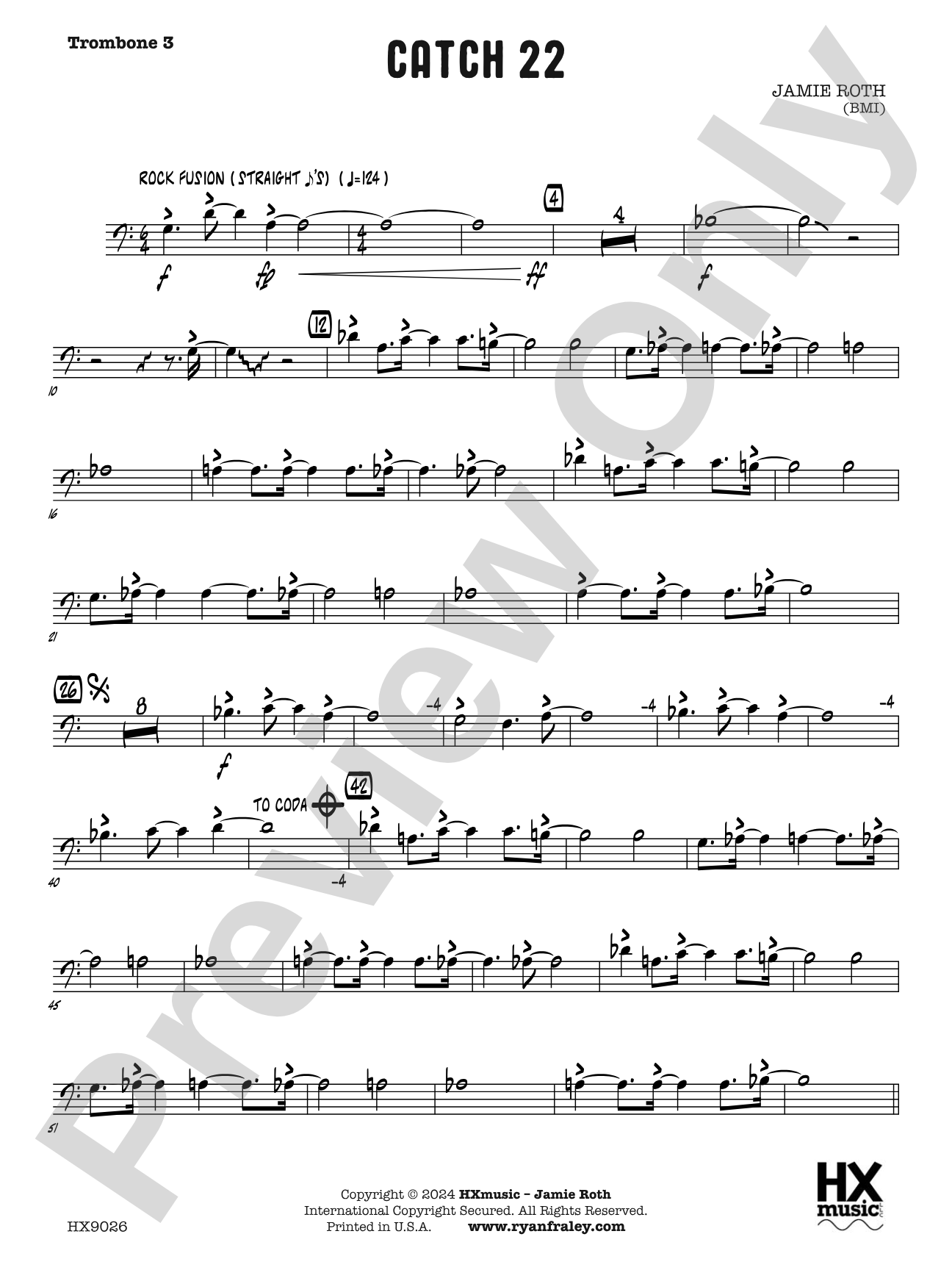 Catch 22: Trombone 3
