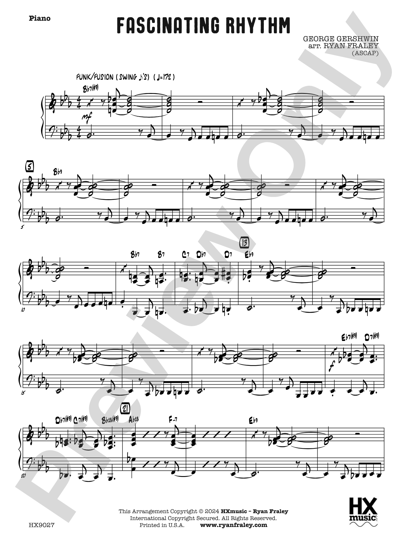 Fascinating Rhythm: Piano